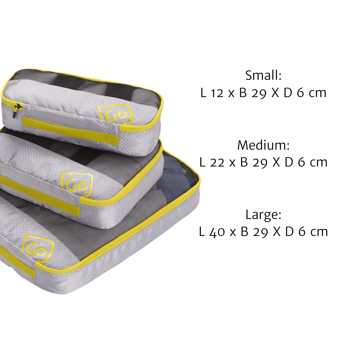 Packkuber 3 delar - Oorderly