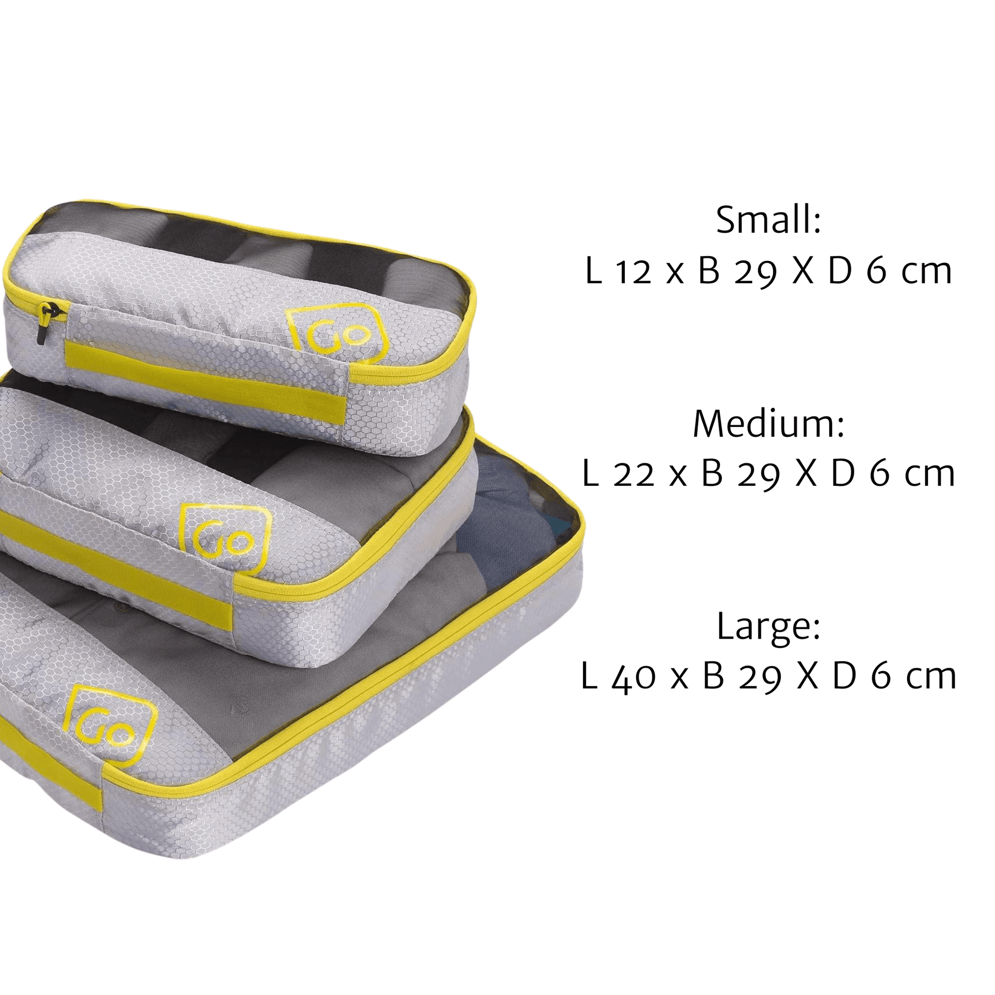 Packkuber 3 delar - Oorderly