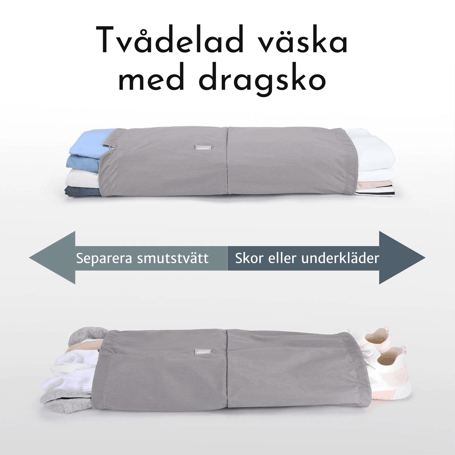 Packkuber 6 delar, kompression - Oorderly