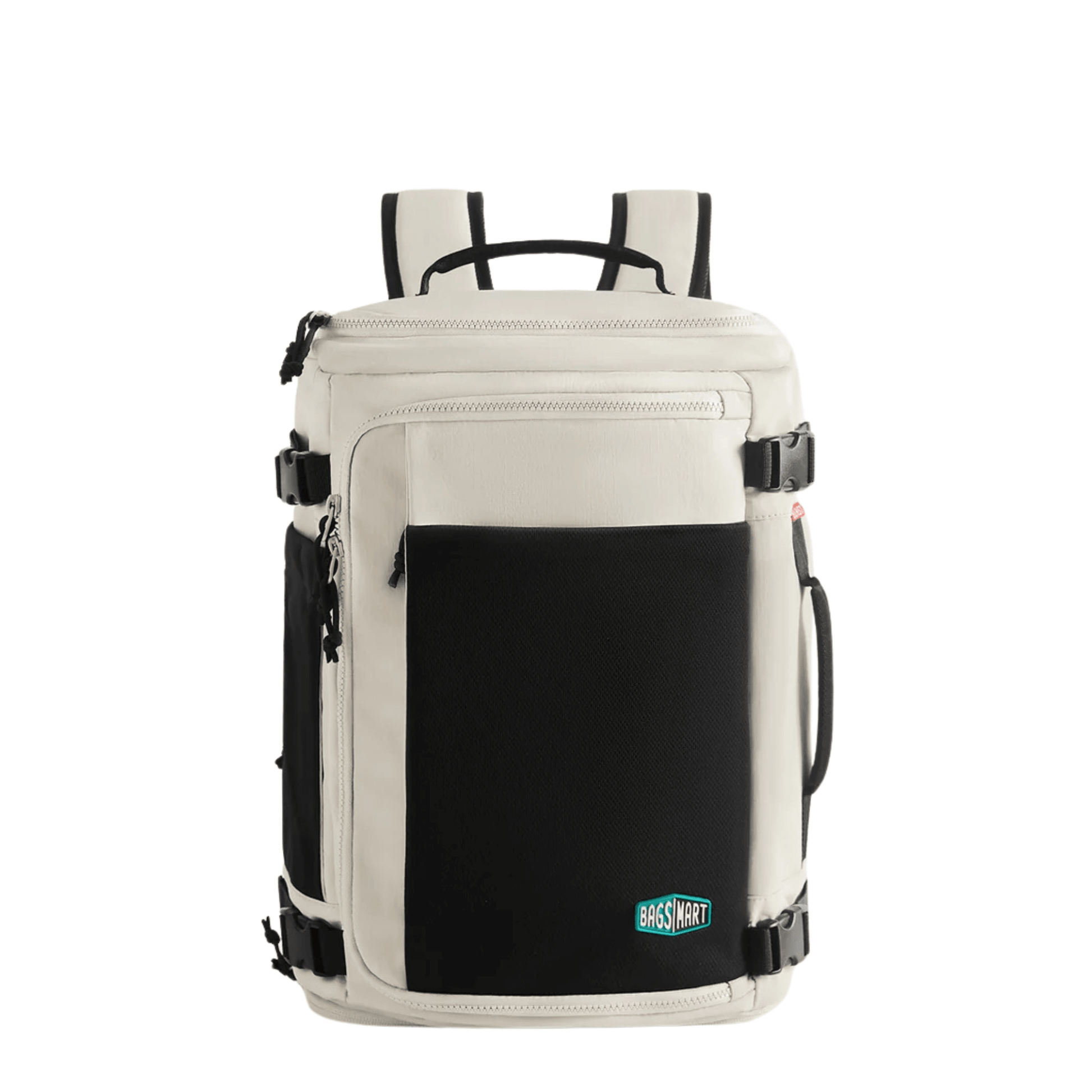 Quick access, smart ryggsäck för handbagage 28-38L - expanderbar m nätfickor - Oorderly