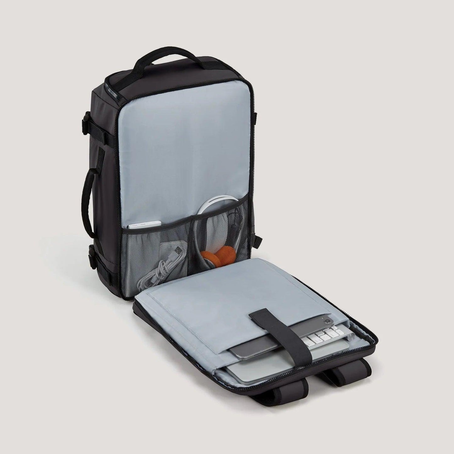 Quick access, smart ryggsäck för handbagage 28-38L - expanderbar - Oorderly