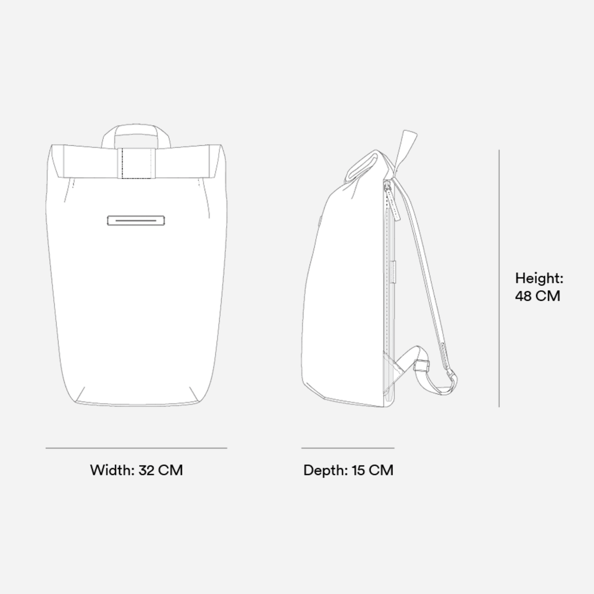 SoFo Backpack Rolltop - Oorderly