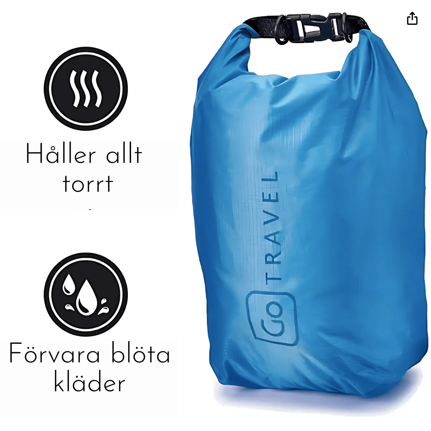 Vattentät väska, 5L - Oorderly