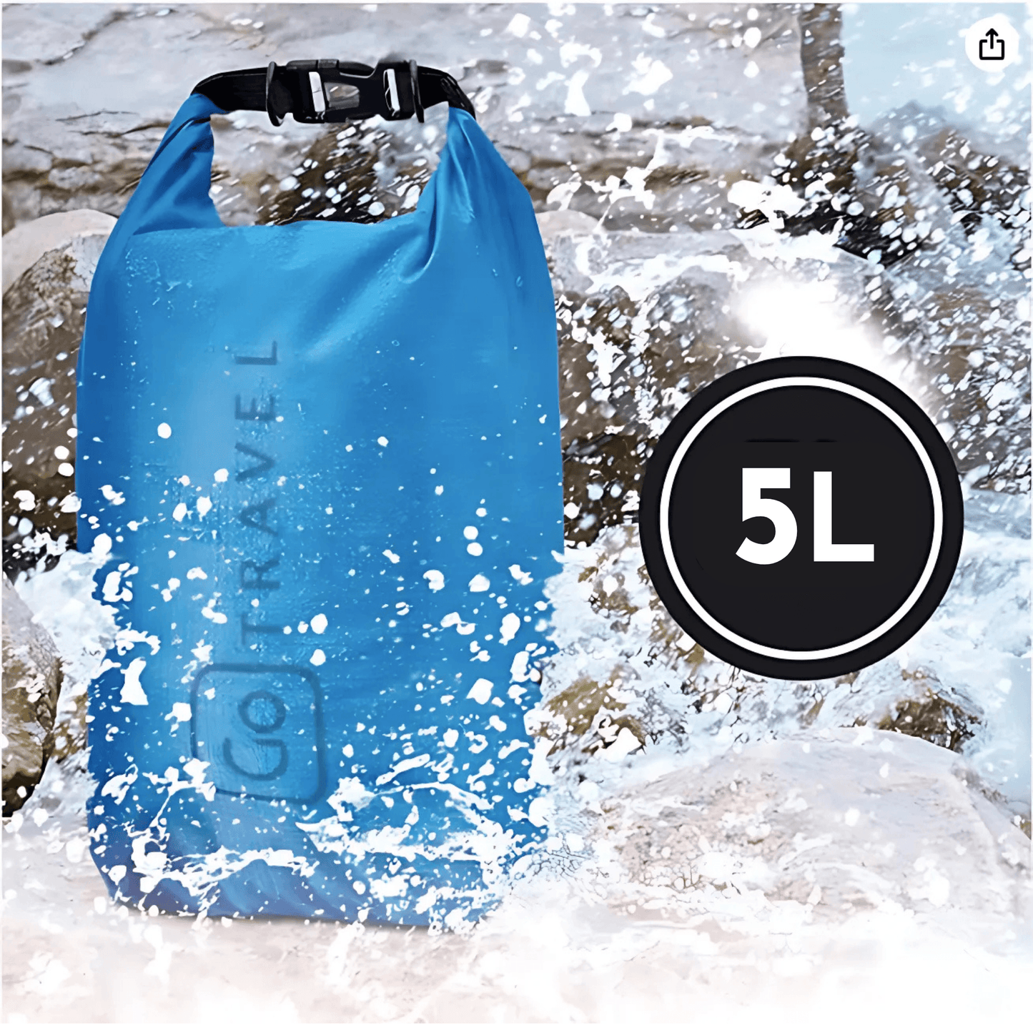 Vattentät väska, 5L - Oorderly