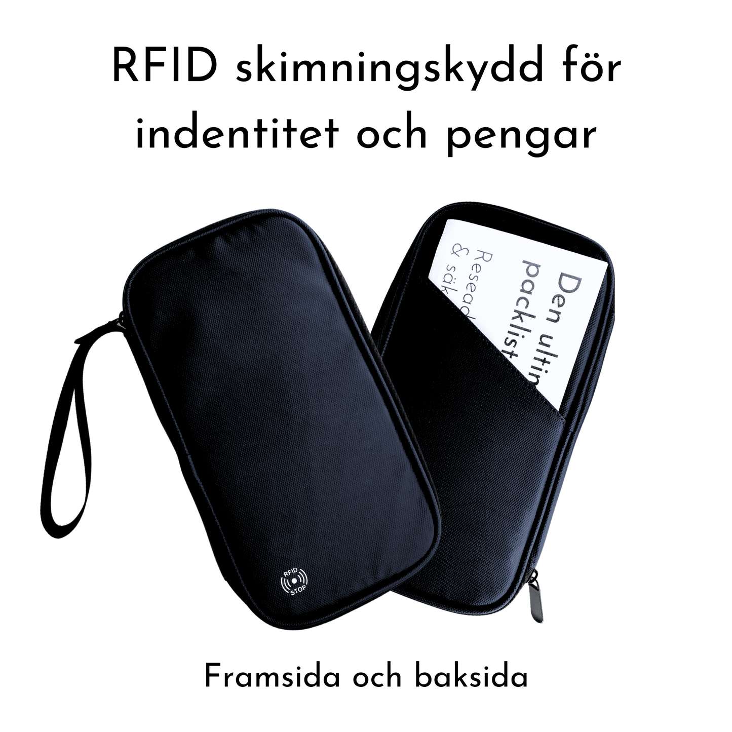 RFID-plånbok för pass, kort och dokument - Oorderly