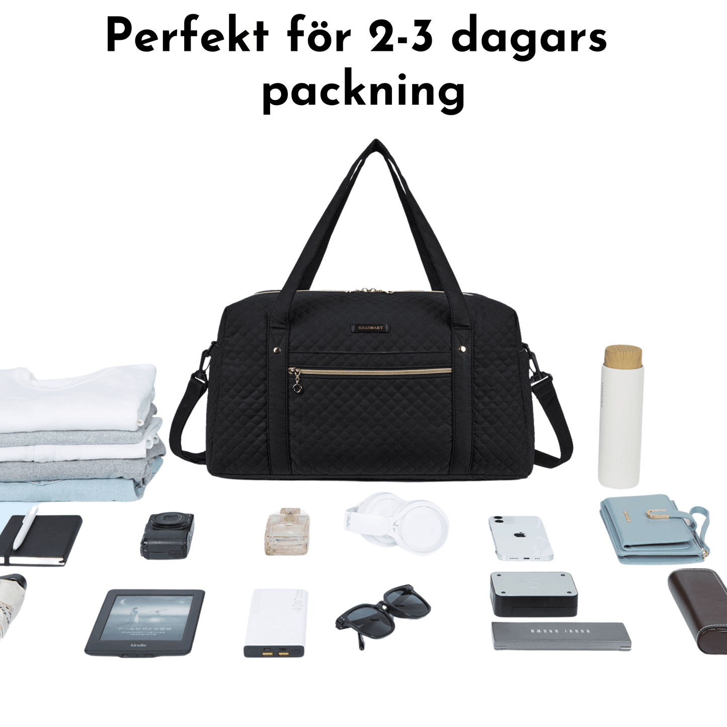 Weekender - duffelväska med skopåse - Oorderly